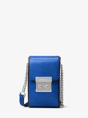 michael kors scout leather crossbody|Michael Kors leather crossbody handbags.